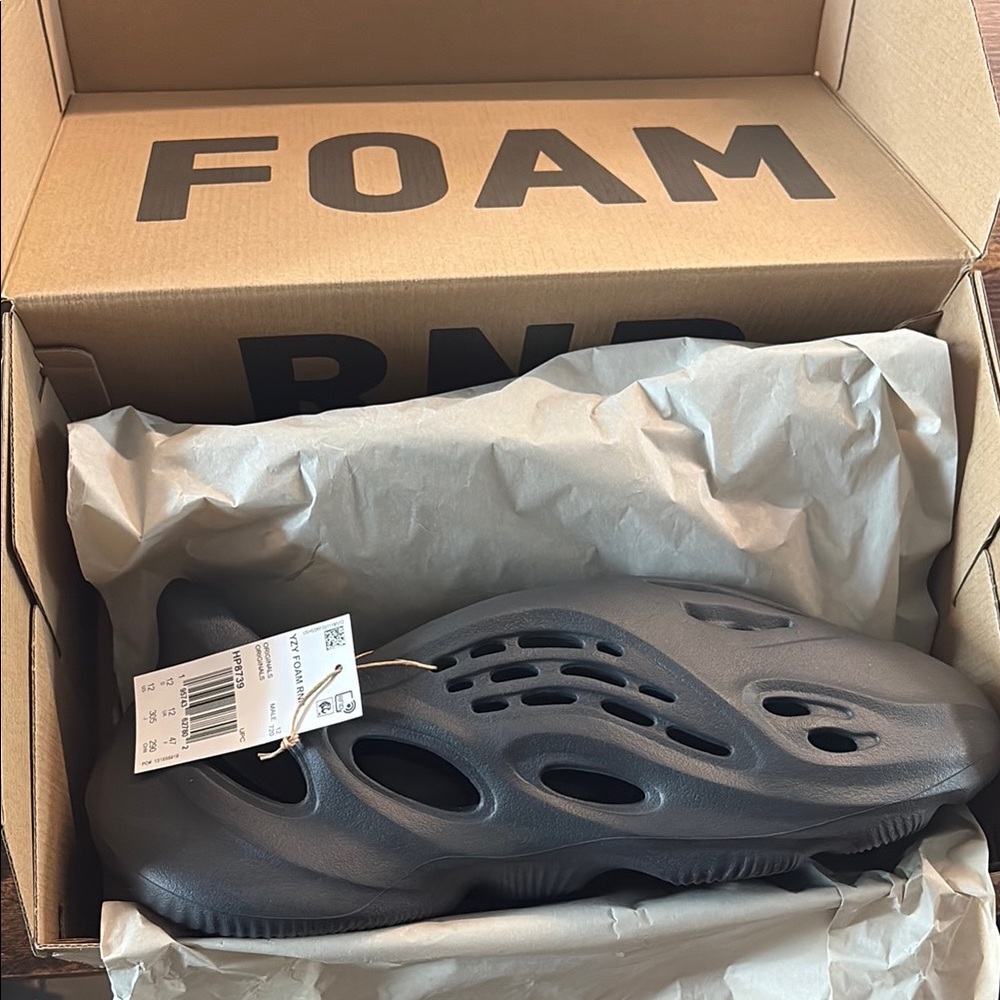 Yeezy Gray Sculptural Sneakers